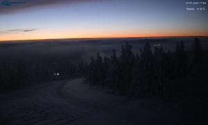 Město Rokytnice nad Jizerou - Lysá hora, pohled na západ - 7.1.2026 v 17:03 Město Rokytnice nad Jizerou - Lysá hora, pohled na západ - 7.1.2026 v 17:03