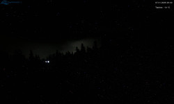 Lysá hora, pohled na západ