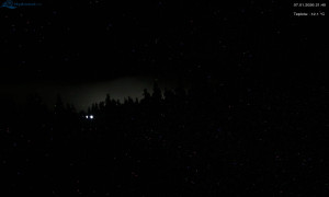 Město Rokytnice nad Jizerou - Lysá hora, pohled na západ - 7.1.2026 v 21:45 Město Rokytnice nad Jizerou - Lysá hora, pohled na západ - 7.1.2026 v 21:45