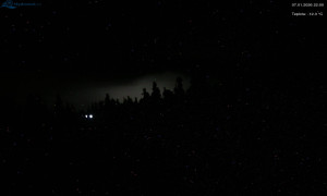 Město Rokytnice nad Jizerou - Lysá hora, pohled na západ - 7.1.2026 v 22:03 Město Rokytnice nad Jizerou - Lysá hora, pohled na západ - 7.1.2026 v 22:03