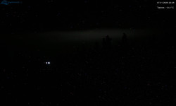 Lysá hora, pohled na západ