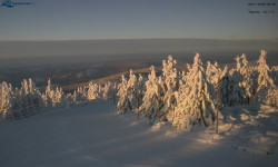 Lysá hora, pohled na západ