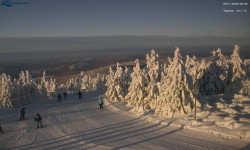 Lysá hora, pohled na západ
