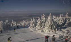 Lysá hora, pohled na západ