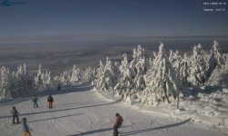 Lysá hora, pohled na západ