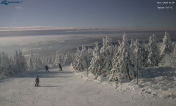Lysá hora, pohled na západ