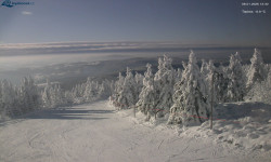 Lysá hora, pohled na západ