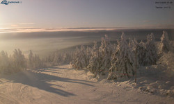 Lysá hora, pohled na západ