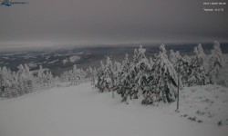 Lysá hora, pohled na západ