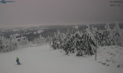 Lysá hora, pohled na západ