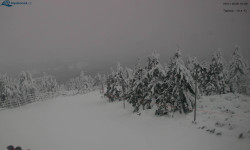 Lysá hora, pohled na západ