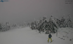 Lysá hora, pohled na západ