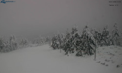 Lysá hora, pohled na západ