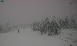 Lysá hora, pohled na západ