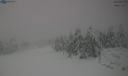 Lysá hora, pohled na západ