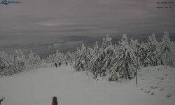 Lysá hora, pohled na západ