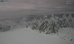 Lysá hora, pohled na západ