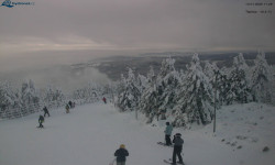 Lysá hora, pohled na západ