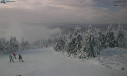 Lysá hora, pohled na západ