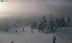 Lysá hora, pohled na západ