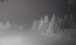 Lysá hora, pohled na západ