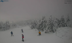 Lysá hora, pohled na západ