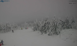 Lysá hora, pohled na západ