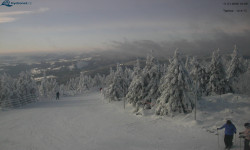Lysá hora, pohled na západ
