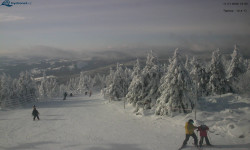 Lysá hora, pohled na západ