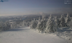 Lysá hora, pohled na západ