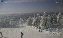Lysá hora, pohled na západ