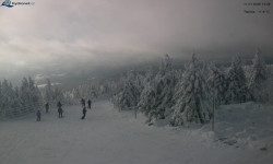 Lysá hora, pohled na západ