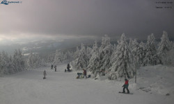 Lysá hora, pohled na západ