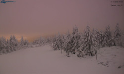 Lysá hora, pohled na západ
