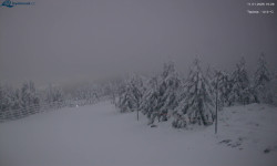 Lysá hora, pohled na západ