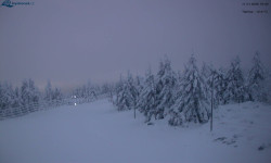 Lysá hora, pohled na západ