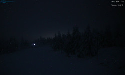 Lysá hora, pohled na západ