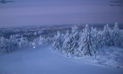 Lysá hora, pohled na západ