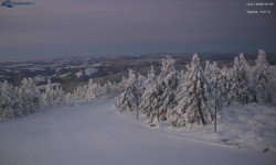 Lysá hora, pohled na západ