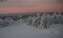 Lysá hora, pohled na západ