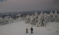 Lysá hora, pohled na západ