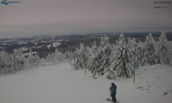 Lysá hora, pohled na západ