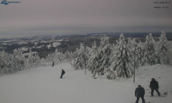 Lysá hora, pohled na západ