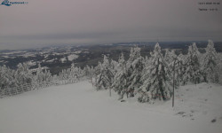 Lysá hora, pohled na západ