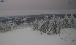 Lysá hora, pohled na západ