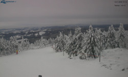 Lysá hora, pohled na západ