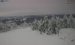Lysá hora, pohled na západ