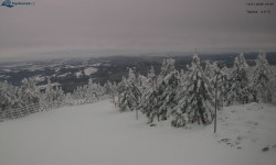 Lysá hora, pohled na západ