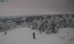 Lysá hora, pohled na západ