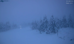 Lysá hora, pohled na západ